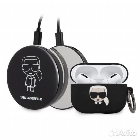 Силиконовый чехол для Airpods Pro и power bank