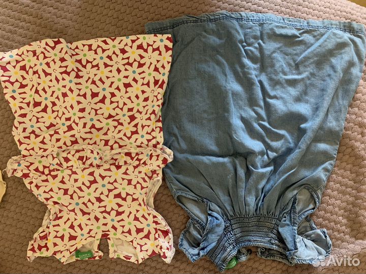 Детская одежда пакетом для девочки 9-18 месяцев