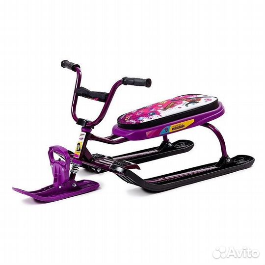 Снегокат детский зимний с тормозом Ника джамп (арт