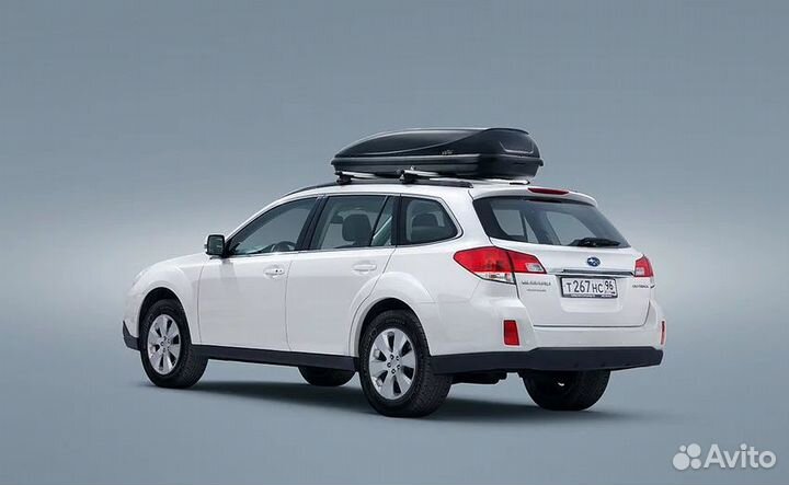 Бокс Koffer T600 (багажник на крышу) для Subaru