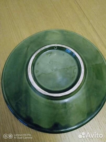 Декоративная настенная тарелка винтаж СССР