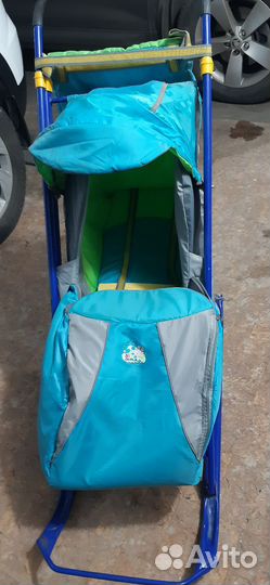 Санки коляска ника