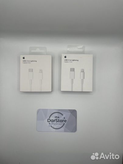 Зарядка на iPhone type c lightning