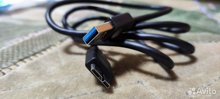 Кабель micro USB 3.0 тип B для внешних жёстких