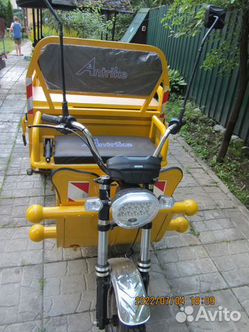Грузовой Электрический трицикл Antrike 500/1500 купить в Лесном ...