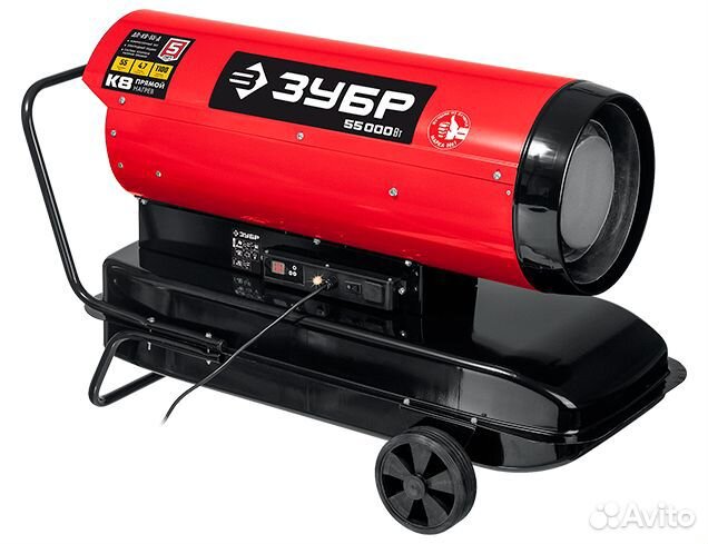 Тепловая дизельная пушка Зубр дп-К8-55-Д (55 кВт)