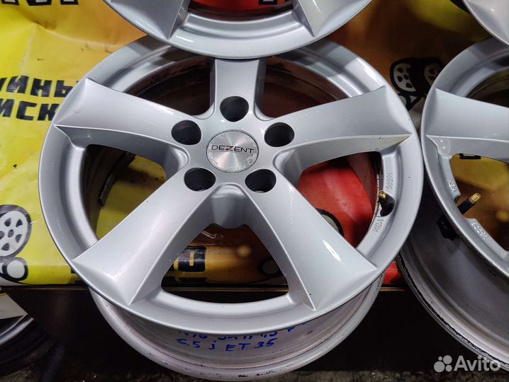 Литьё R16 5*114.3 dia67.1 et 35 6.5J Dezent