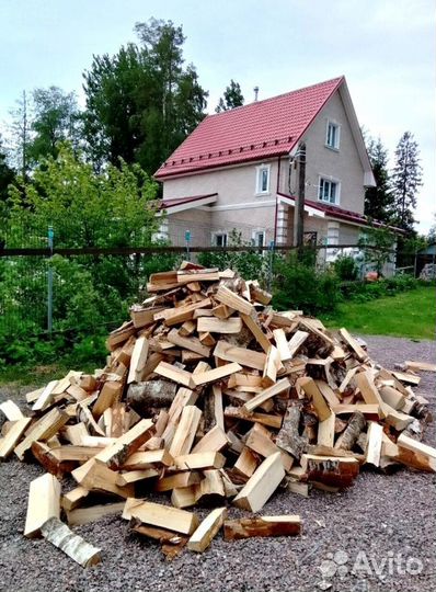 Дрова колотые Осина