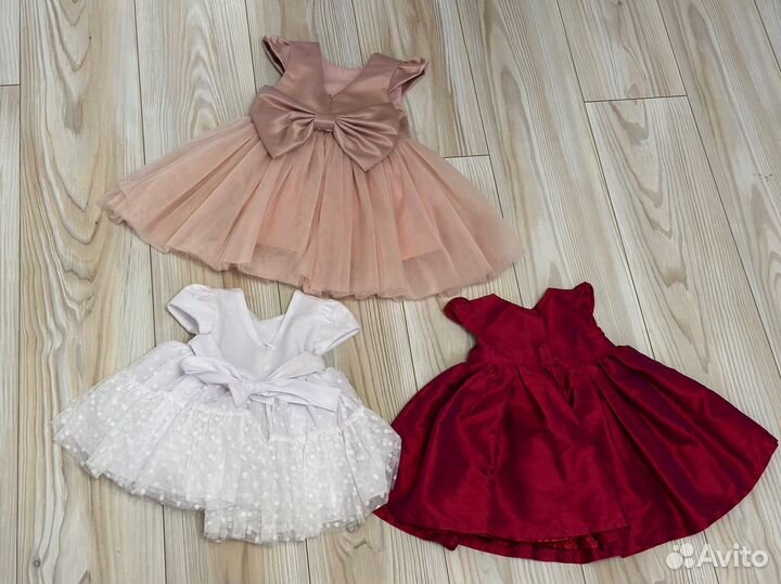 Платье для девочки 80-92