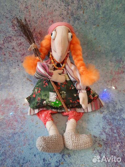 Баба яга,тильда,кукла