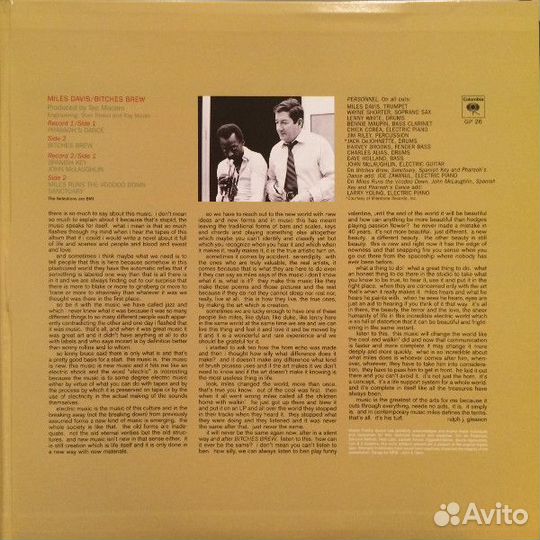 Виниловая пластинка davis miles - bitches brew (2L