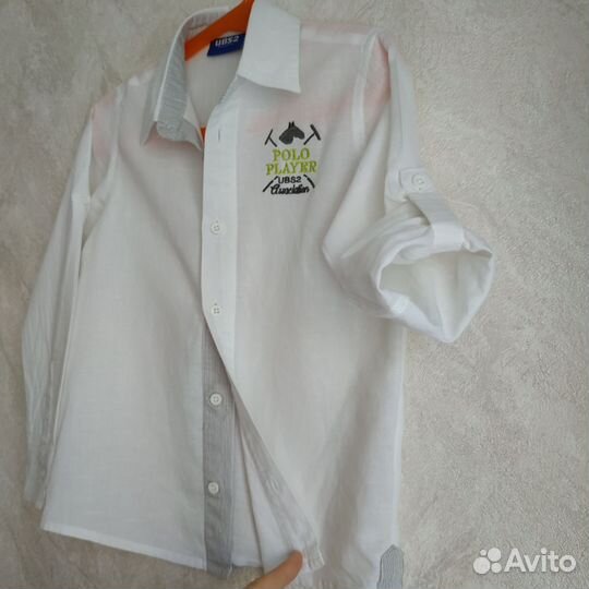 Рубашка для мальчика 110 116