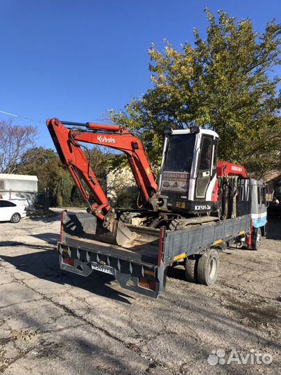 Услуги мини-экскаватора