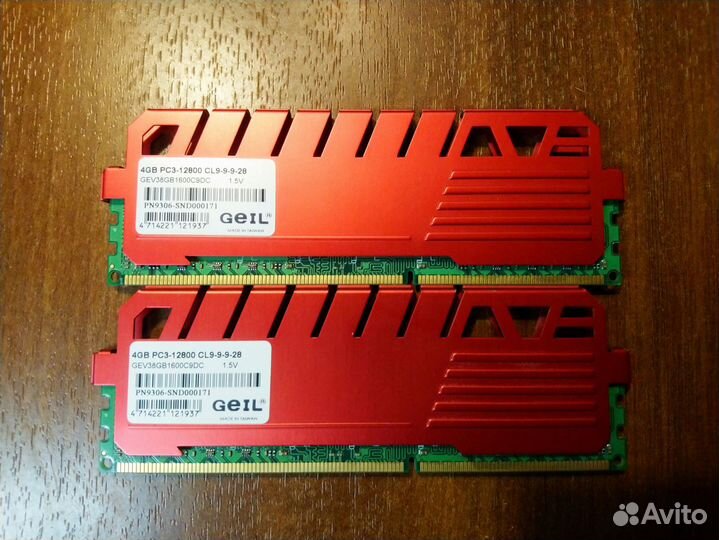 Geil EVO Veloce GEV38GB1600C9DC DDR3 1600MHz