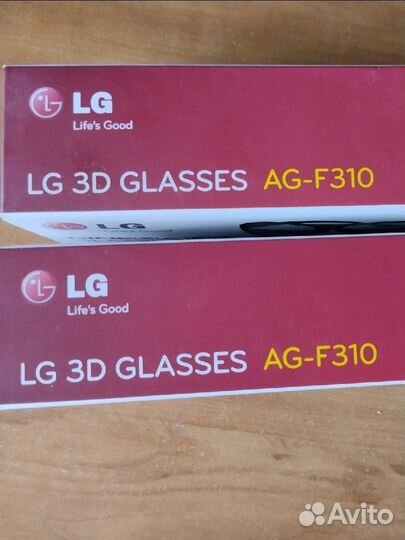 3d очки LG новые 4 пары