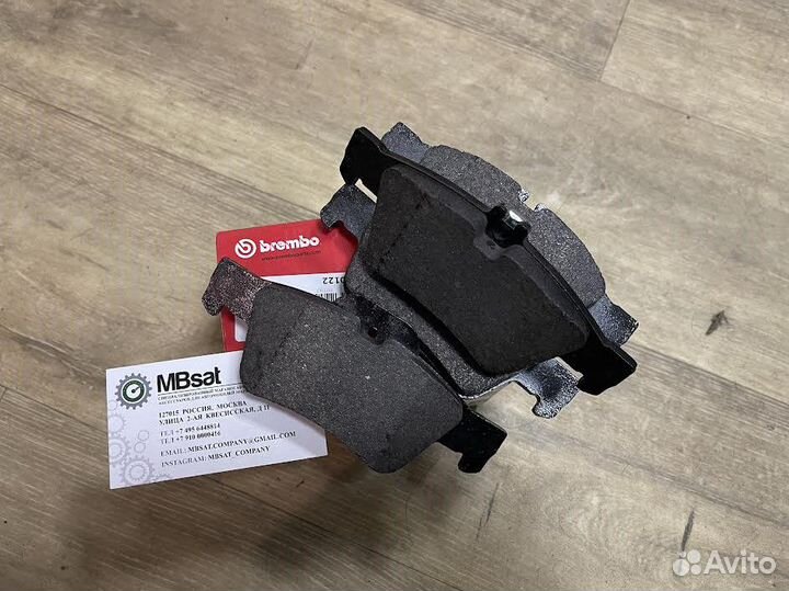 Тормозные колодки задние Mercedes ML-class w164