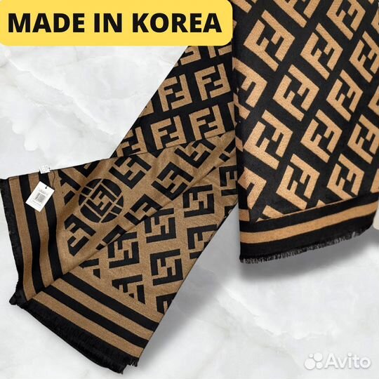 Шарф платок палантин Fendi / Женский