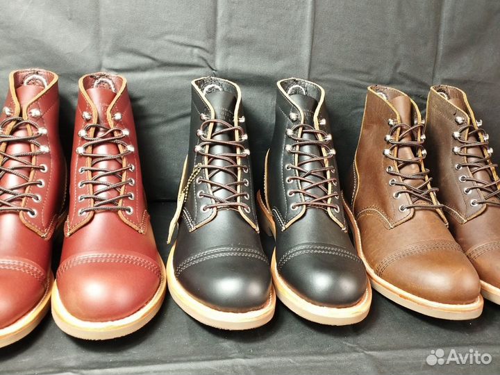 Ботинки Goodyear в стиле Red Wing Iron Ranger 8111