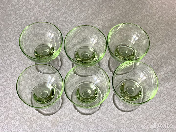 Бокалы стеклянные 6 шт по 100 мл