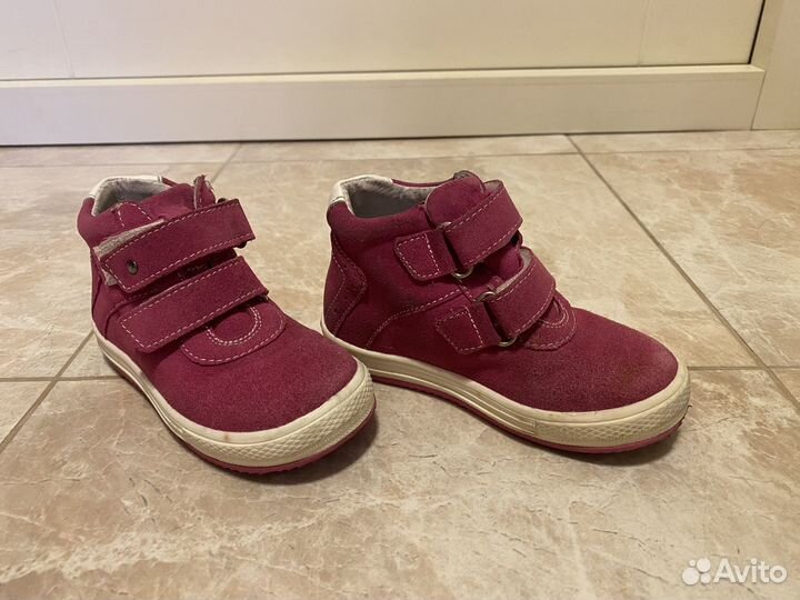 Ботинки детские 24 натуральная кожа