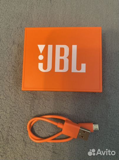Колонка JBL GO 1 оранжевая