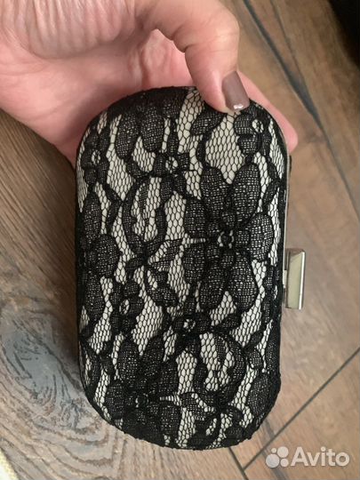 Вечерний клатч выпускной яблоко кружево