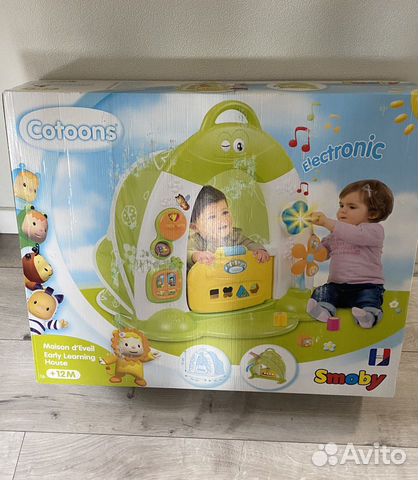 Cotoons Smoby развивающий игровой домик
