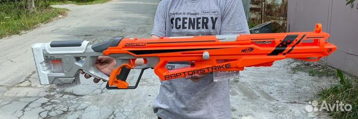 Бластер нерф elite аккустрайк