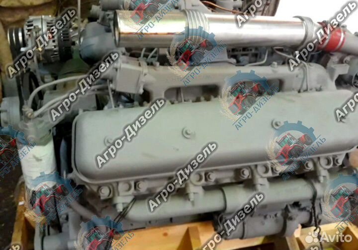 Двигатель ямз 7511 V8 турбо маз мзкт -8.9