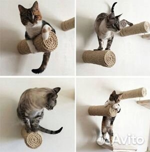 Веревка для когтеточки, сизалевая, пазов сруба