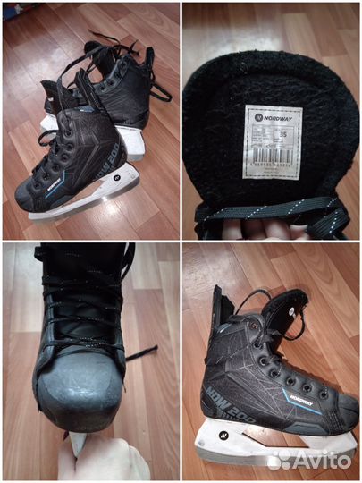 Коньки хоккейные