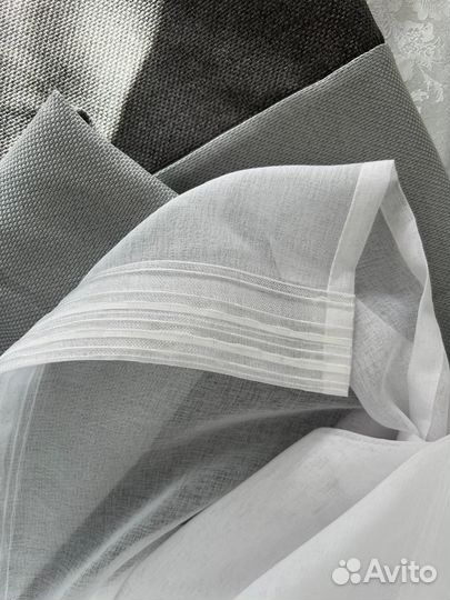 Шторы+ тюль новые