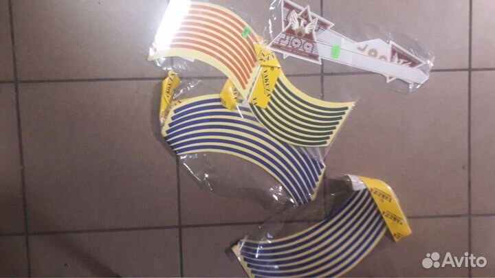 Комплект наклеек на мото