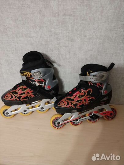 Роликовые коньки детские раздвижные