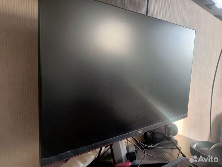 Игровой компьютер 1660ti MSI с монитором 144 гц 27