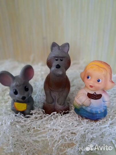 Резиновые игрушки СССР