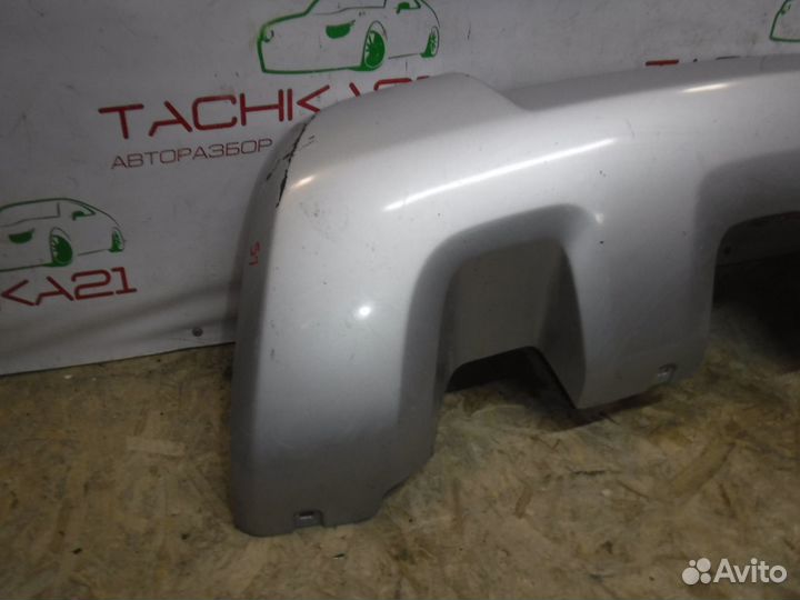 Накладка заднего бампера Renault Duster (2015+)