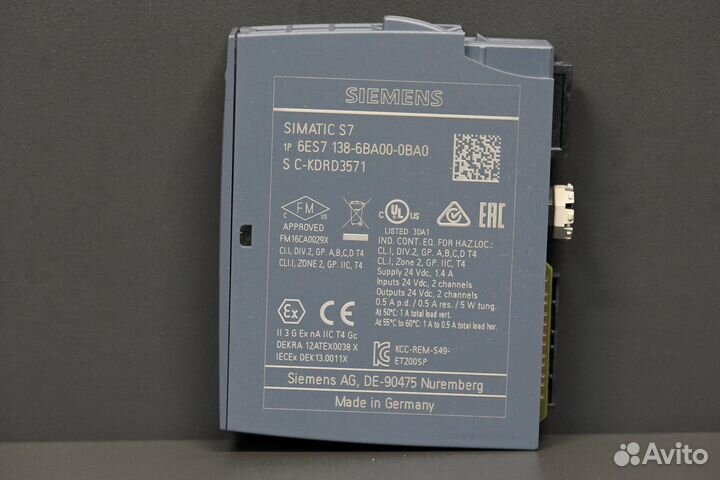 Siemens 6ES7 138-6BA00-0BA0 новый, 1 шт