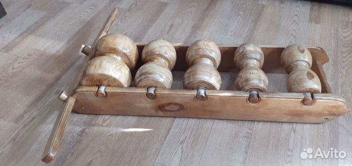 Массажер и тренажёр для спины