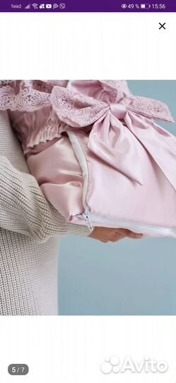 Новый Конверт на выписку для девочки (зима)