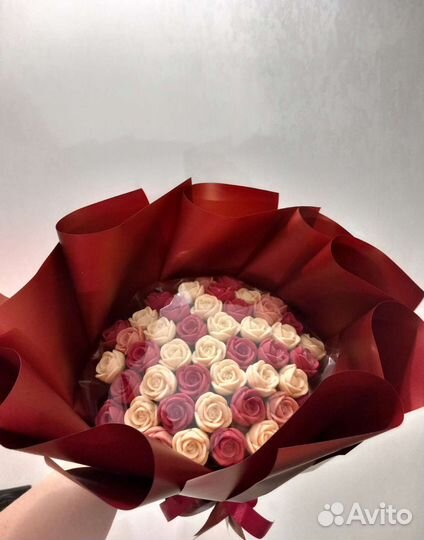 Букет из шоколадных роз