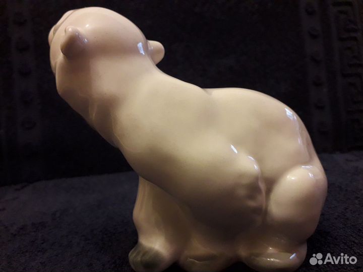 Статуэтка. Белый Медведь. лфз. Веселов П.П