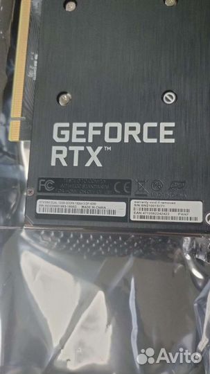 Видеокарта rtx 3060 12 гб