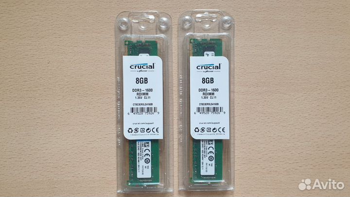 Оперативная память Crucial 16Gb