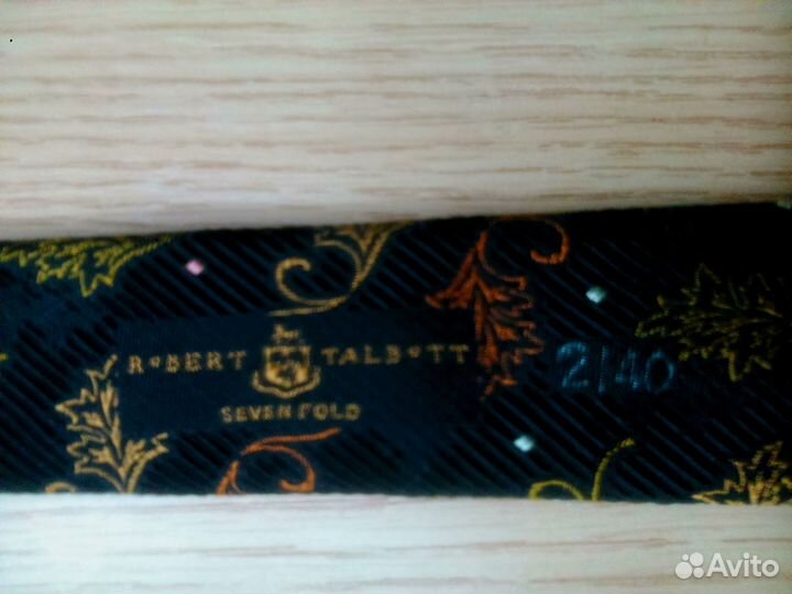 Галстук Robert Talbott seven folds США