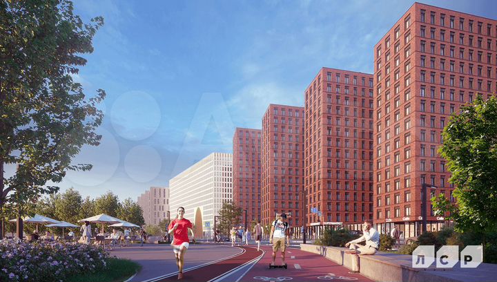 1-к. квартира, 47,1 м², 15/15 эт.