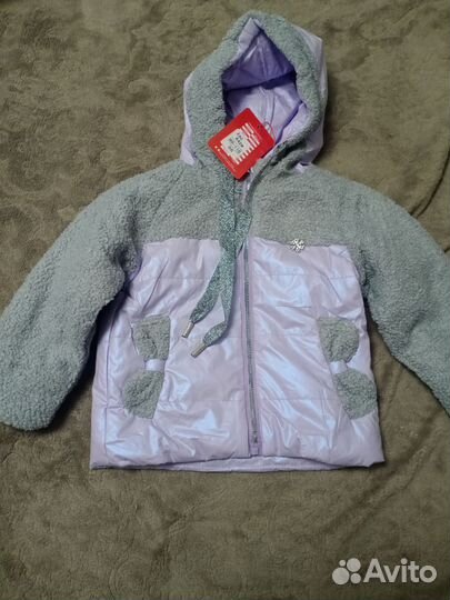 Куртка для девочки 86 новая