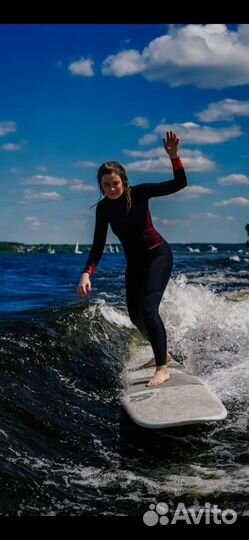 Гидрокостюм М женский Tribord 3мм + сумка - коврик