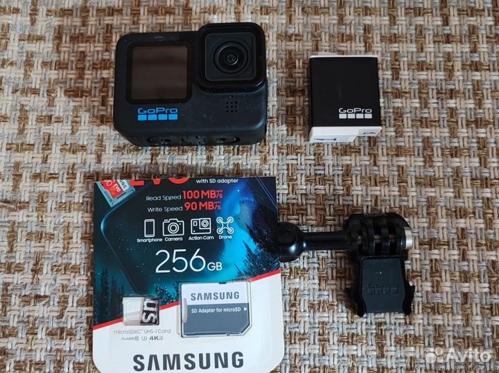 Gopro hero 11 black edition + 256Gb + доп. набор