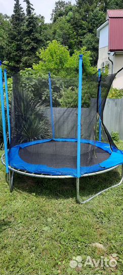 Батут с сеткой бу